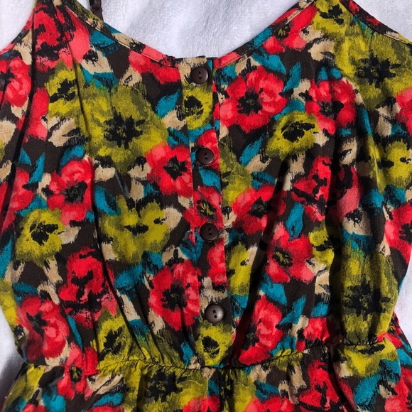 Urban Outfitters kimchi Blue Floral romper Xs - Picture 3 of 5